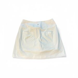 Athleta Small White Tennis Pickleball Golf Athletic Sport Beach Skort Skirt